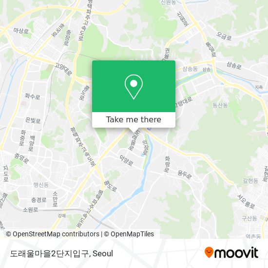 도래울마을2단지입구 map