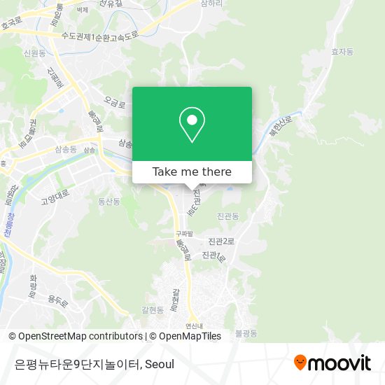은평뉴타운9단지놀이터 map
