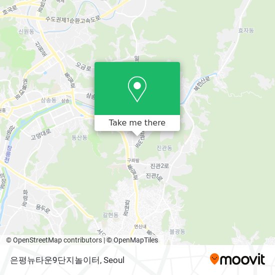 은평뉴타운9단지놀이터 map