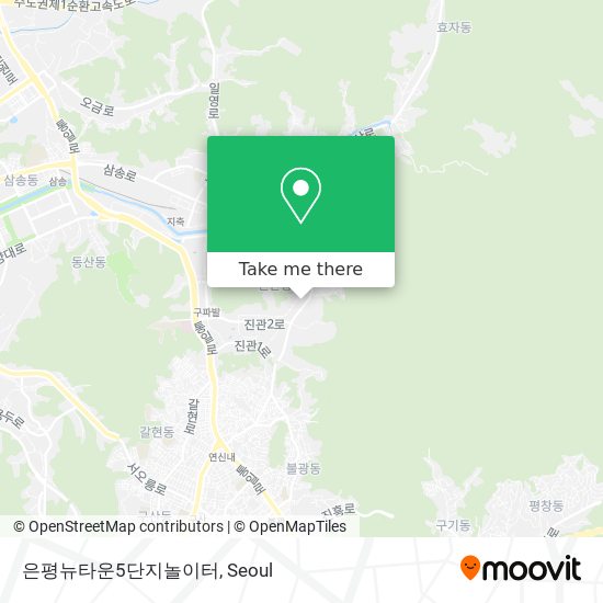 은평뉴타운5단지놀이터 map