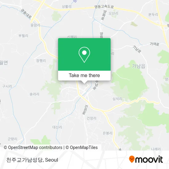 천주교가남성당 map