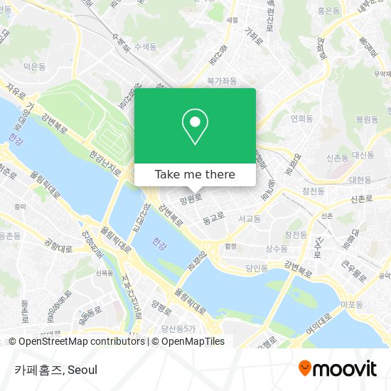 카페홈즈 map