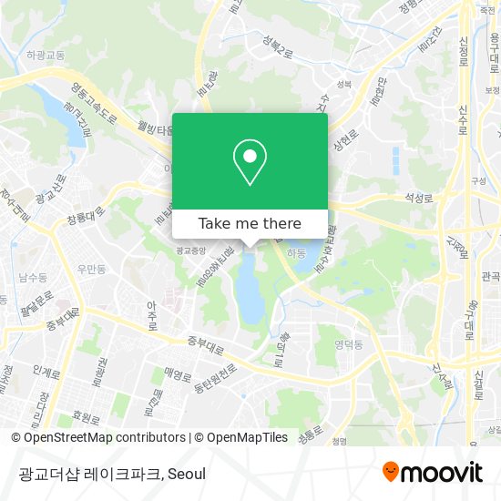 광교더샵 레이크파크 map