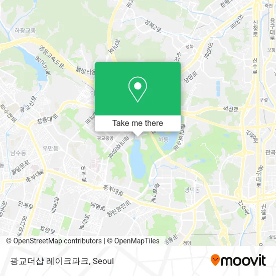 광교더샵 레이크파크 map