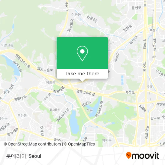 롯데리아 map