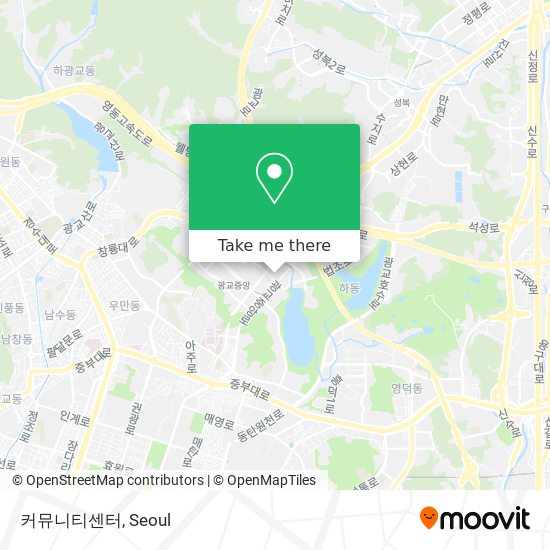 커뮤니티센터 map