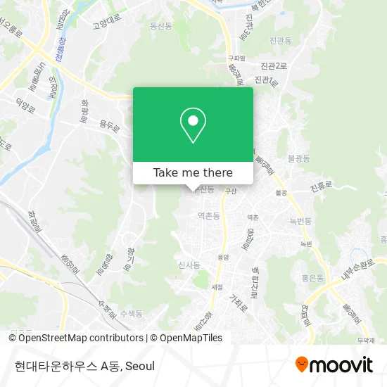 현대타운하우스 A동 map