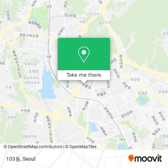 103동 map