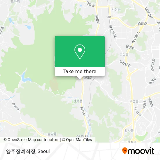 양주장례식장 map