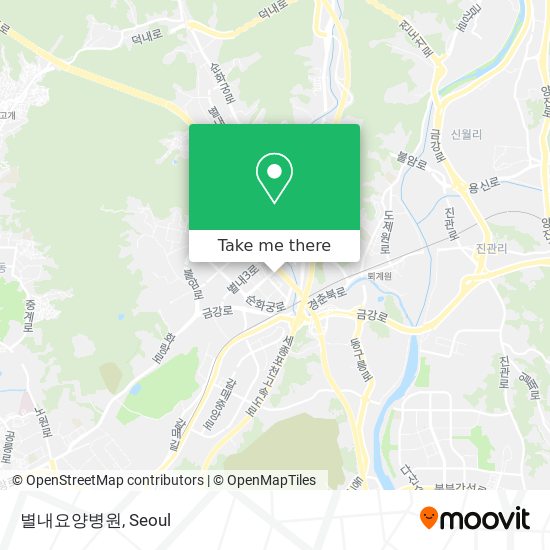 별내요양병원 map