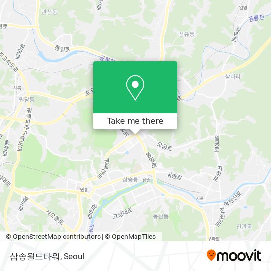 삼송월드타워 map