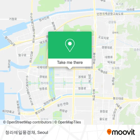 청라제일풍경채 map