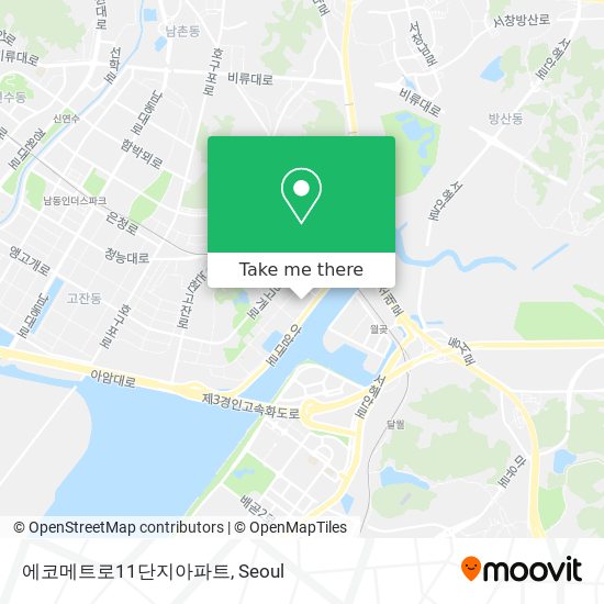 에코메트로11단지아파트 map