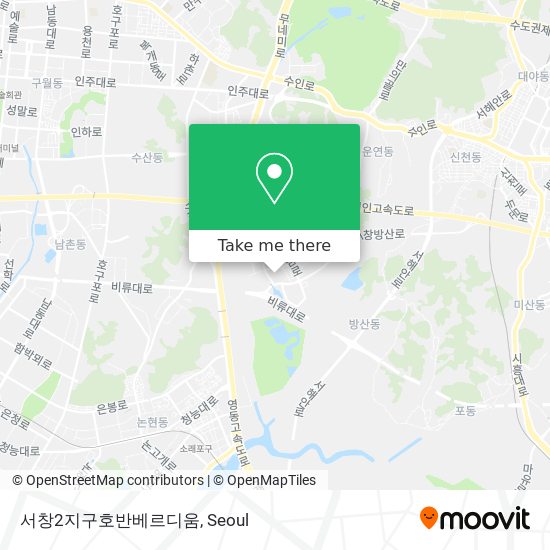 서창2지구호반베르디움 map