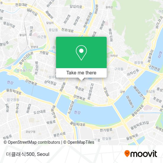 더클래식500 map