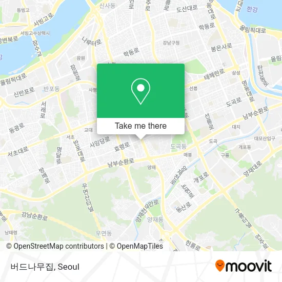 버드나무집 map
