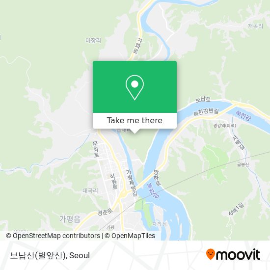 보납산(벌앞산) map