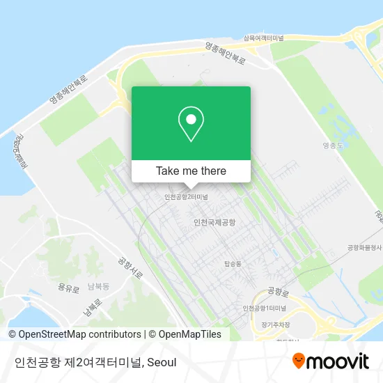 인천공항 제2여객터미널 map
