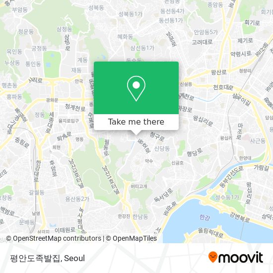 평안도족발집 map