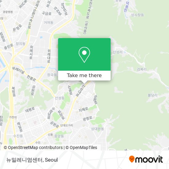 뉴밀레니엄센터 map