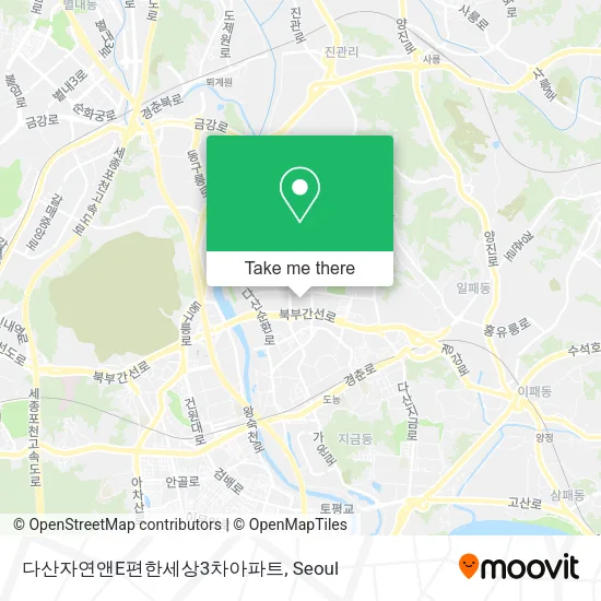 다산자연앤E편한세상3차아파트 map