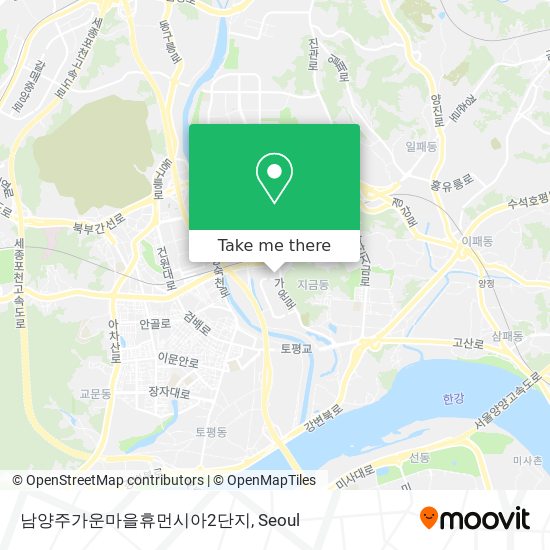 남양주가운마을휴먼시아2단지 map