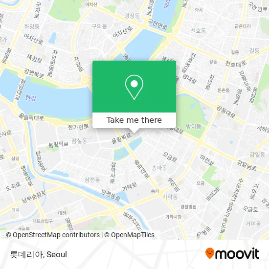 롯데리아 map