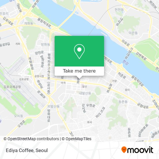 Ediya Coffee map