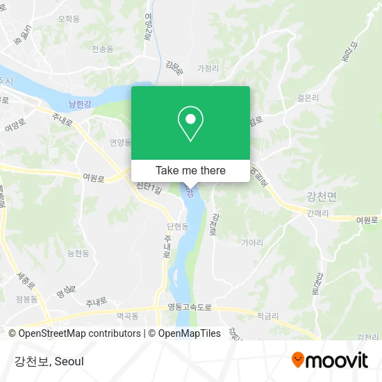 강천보 map