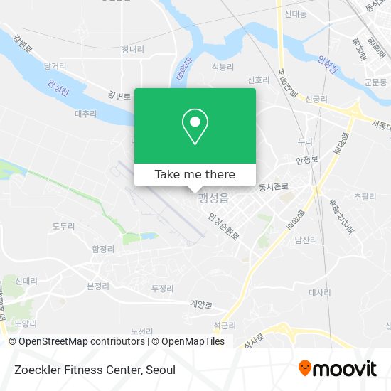 Zoeckler Fitness Center map