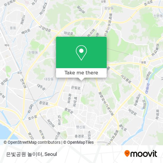 은빛공원 놀이터 map