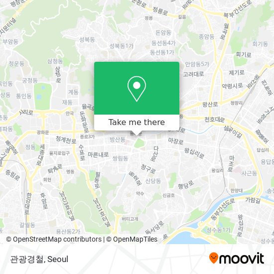 관광경철 map