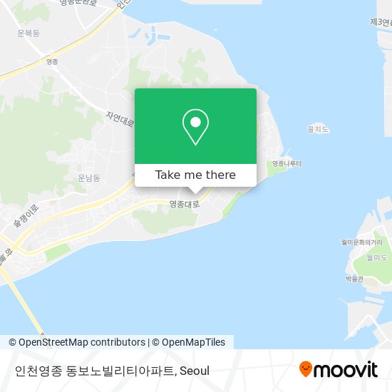 인천영종 동보노빌리티아파트 map