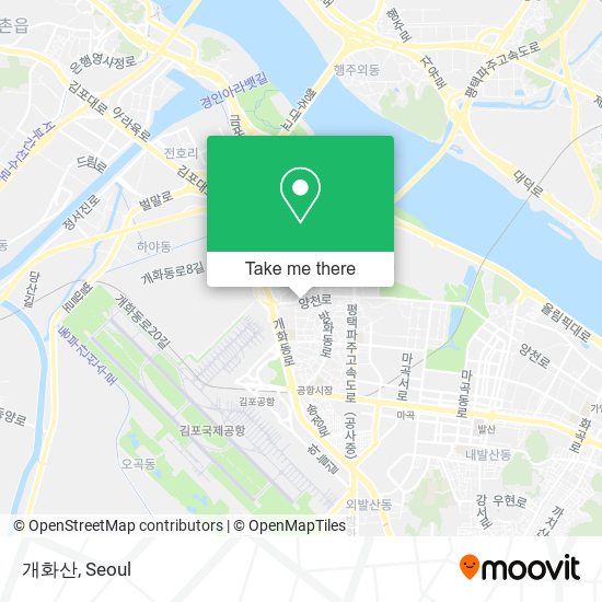 개화산 map