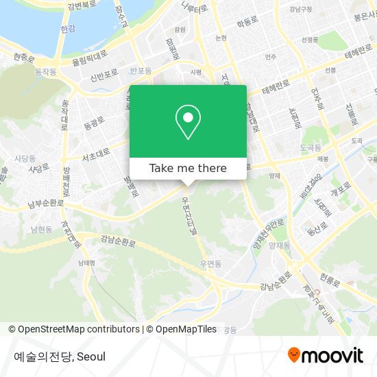 예술의전당 map