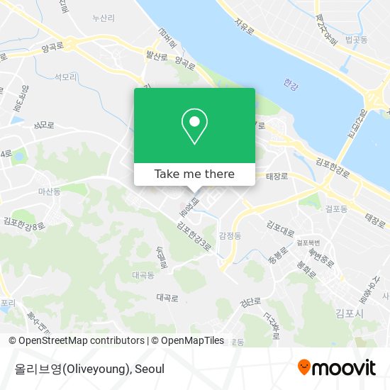 올리브영(Oliveyoung) map