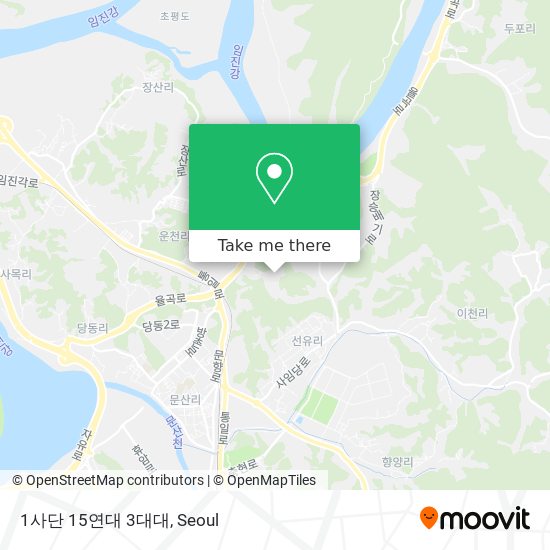 1사단 15연대 3대대 map