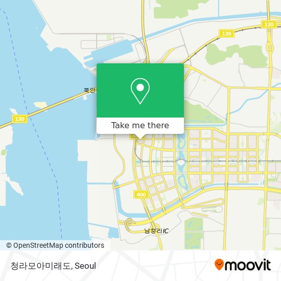 청라모아미래도 map