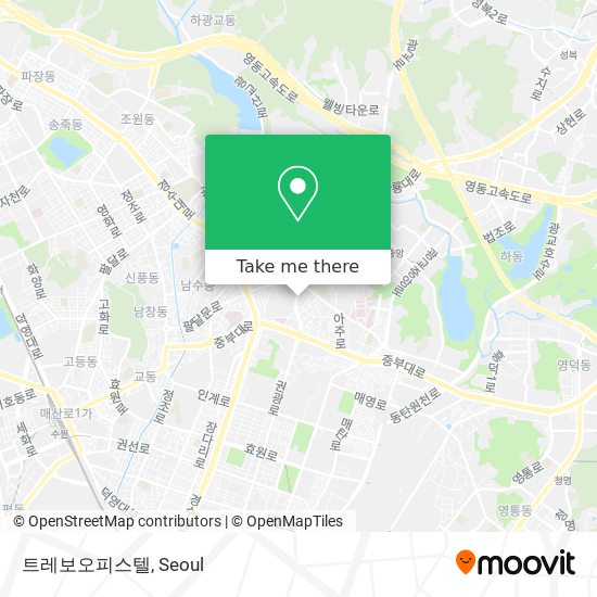 트레보오피스텔 map