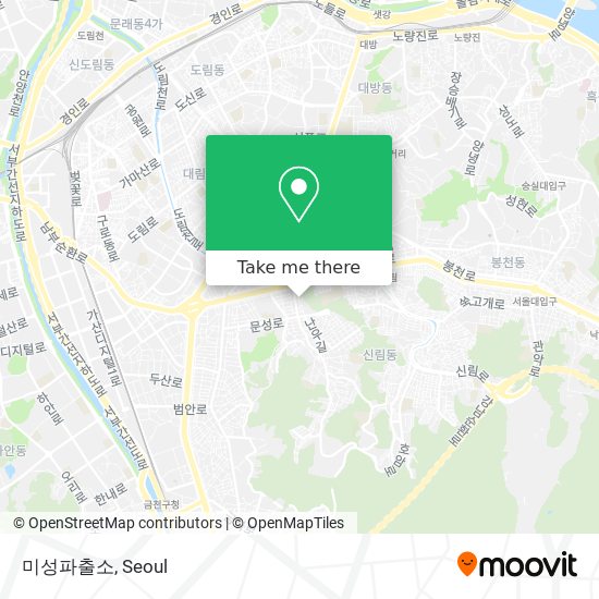 미성파출소 map