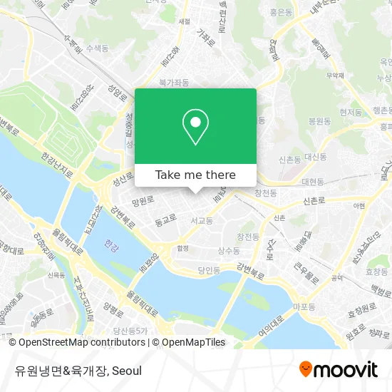 유원냉면&육개장 map