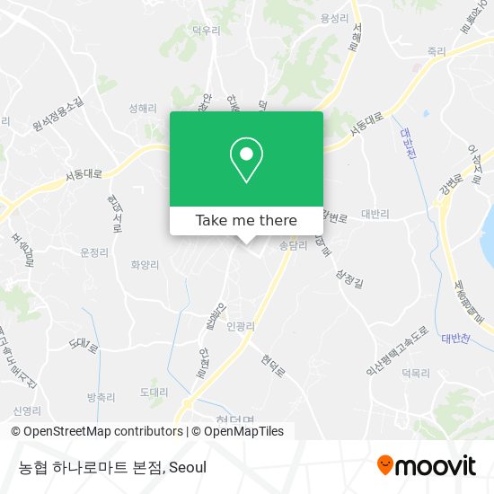 농협 하나로마트 본점 map