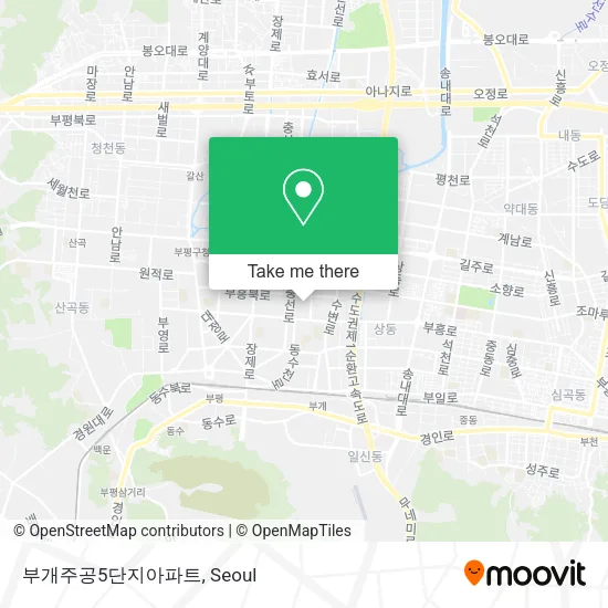 부개주공5단지아파트 map