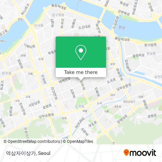 역삼자이상가 map