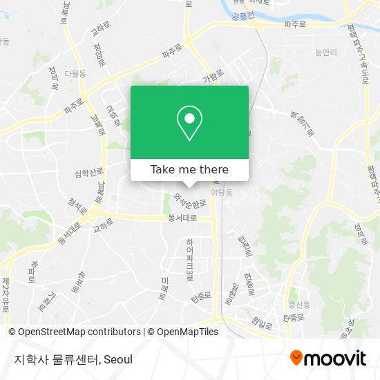 지학사 물류센터 map