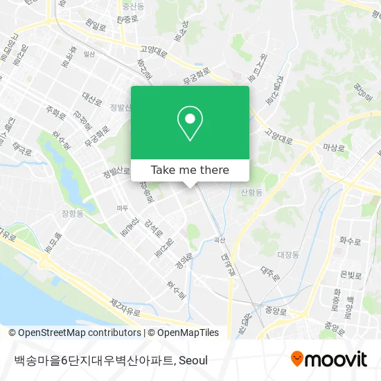 백송마을6단지대우벽산아파트 map