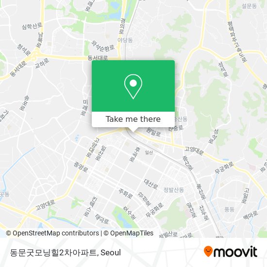 동문굿모닝힐2차아파트 map