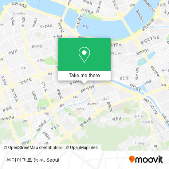 은마아파트 동문 map