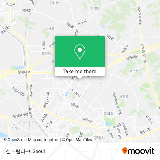 센트럴파크 map
