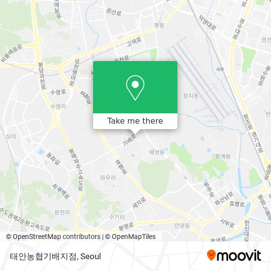 태안농협기배지점 map
